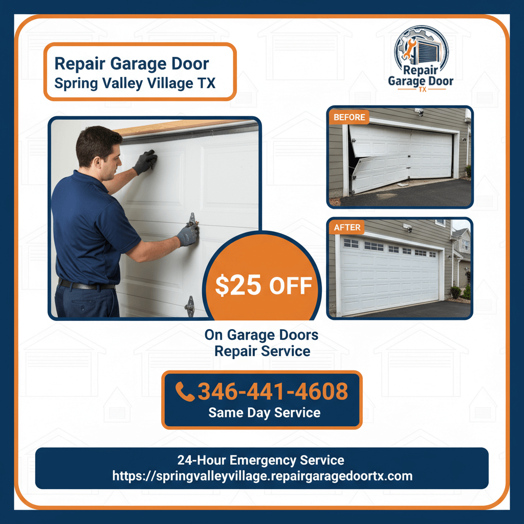 Repair Garage Door Spring Valley Village TX